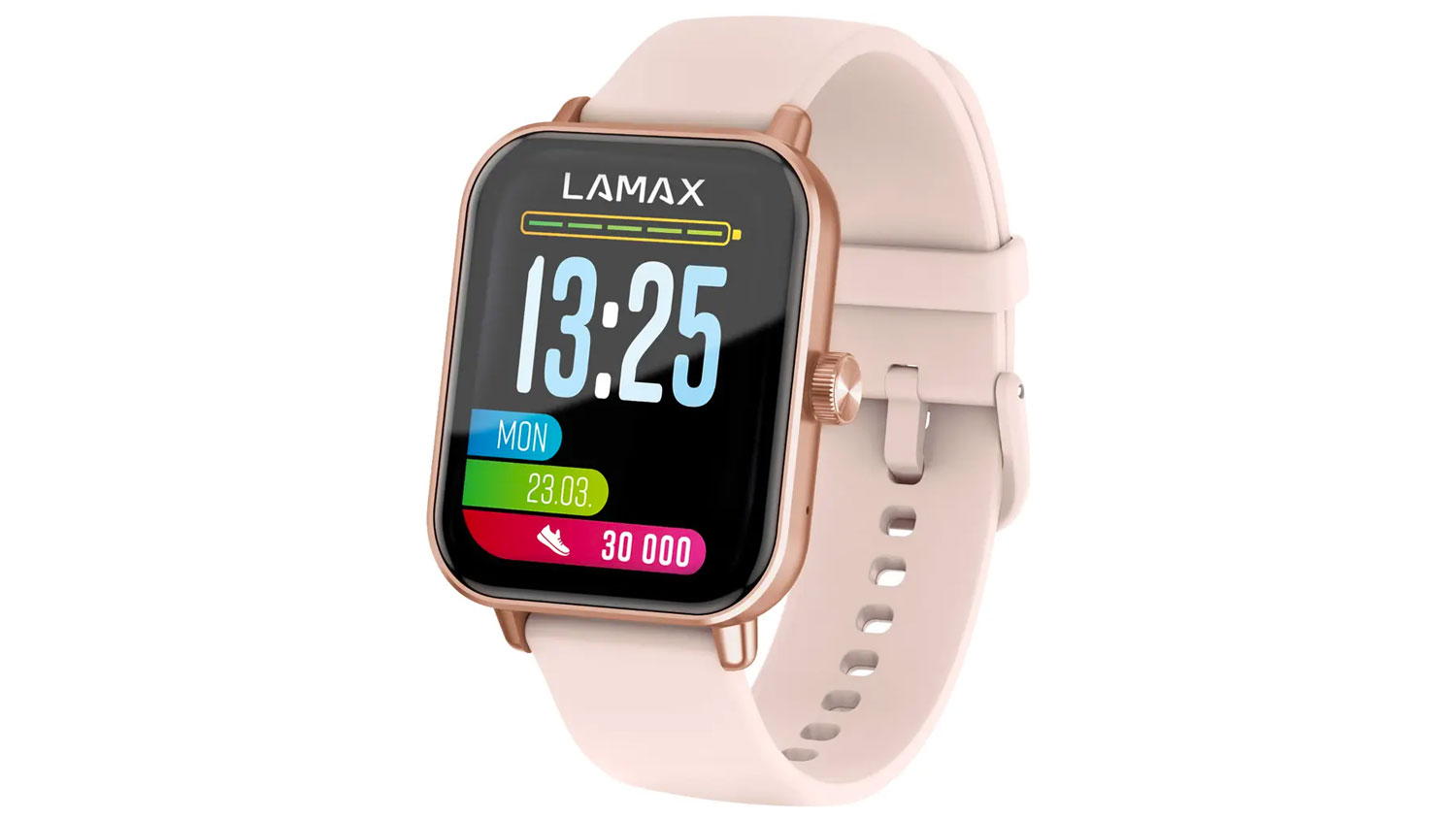 Chytr&eacute; hodinky LAMAX BCool2 Play Rose Gold