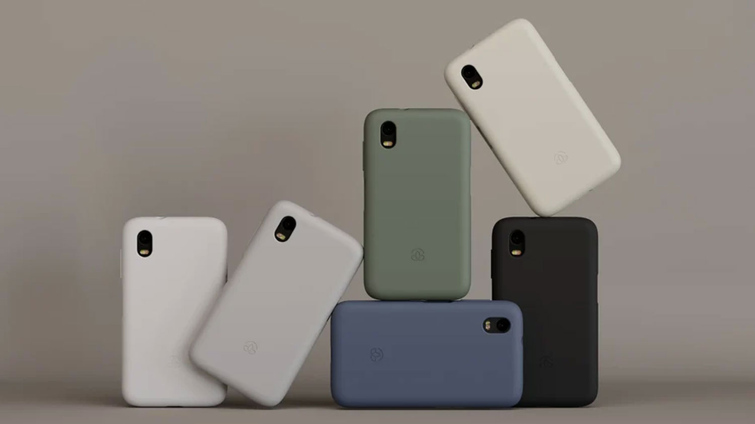 Různ&aacute; barevn&aacute; proveden&iacute; krytu na mobil Mudita Kompakt Case