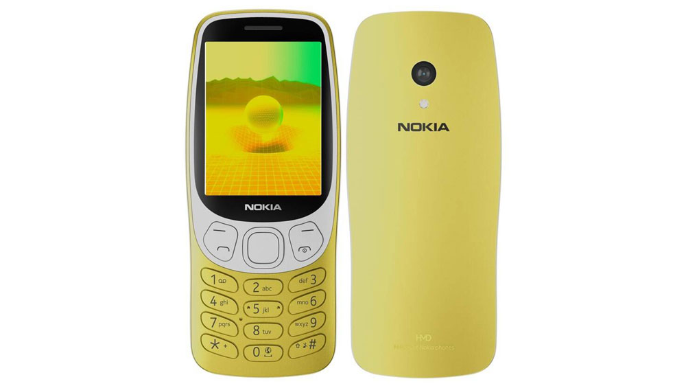 Mobilný telefón Nokia 3210 4G 2024 zlatá_02