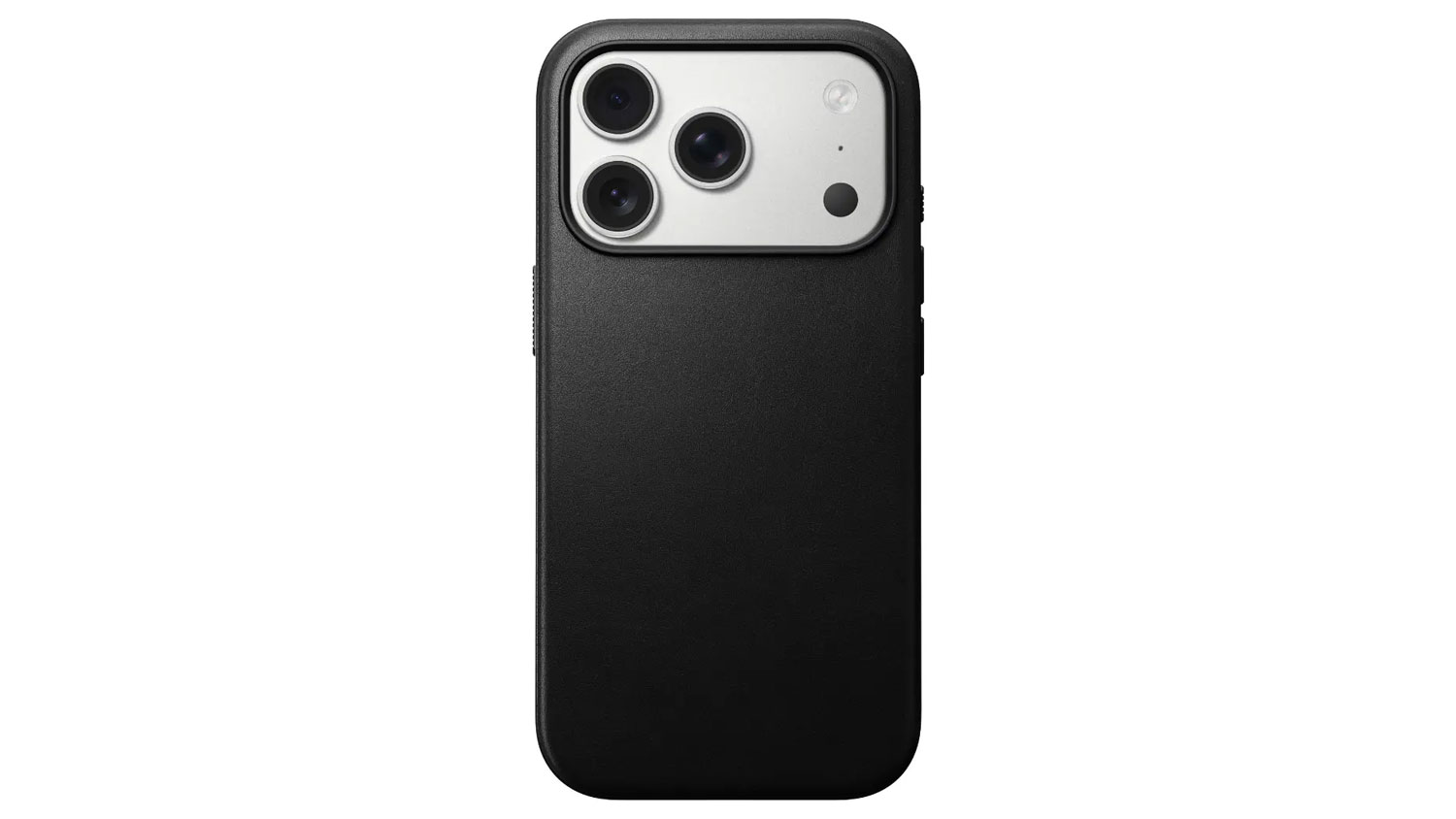 Kryt na mobil Modern Leather Case iPhone 17 Pro Black