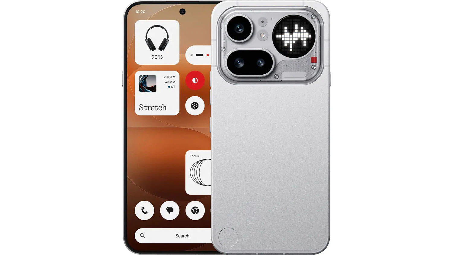 Mobilní telefon Nothing Phone 4a Pro 8/128 GB Silver