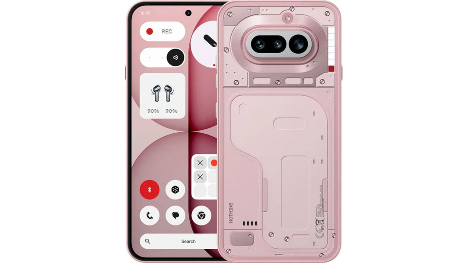 Mobilní telefon Nothing Phone 4A 12/256 GB Pink