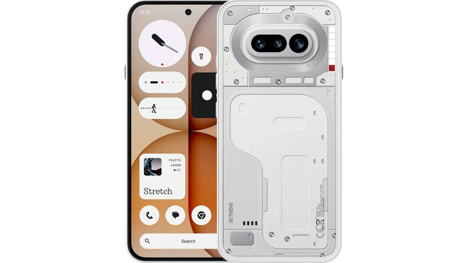 Mobilní telefon Nothing Phone 4A 8/128GB White