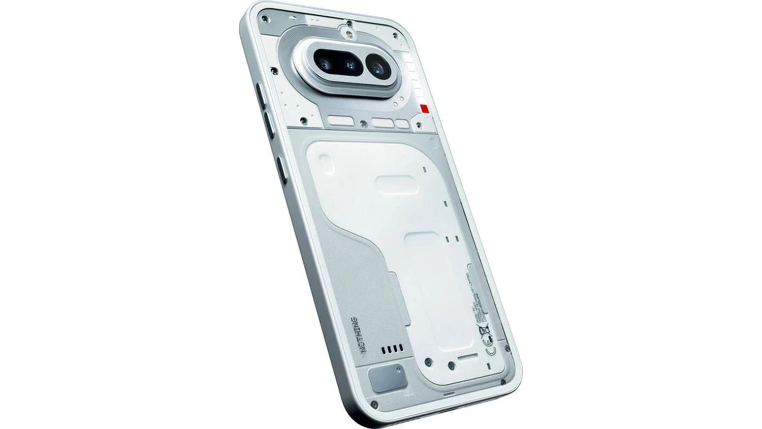 Zadní strana telefonu Nothing Phone 4A