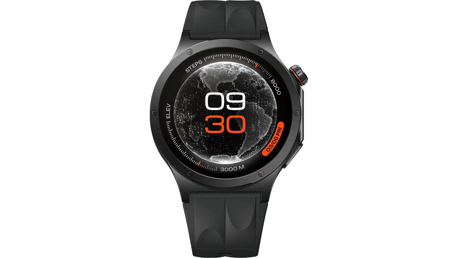 Smart hodinky OPPO Watch X3 Obsidian Black z čela