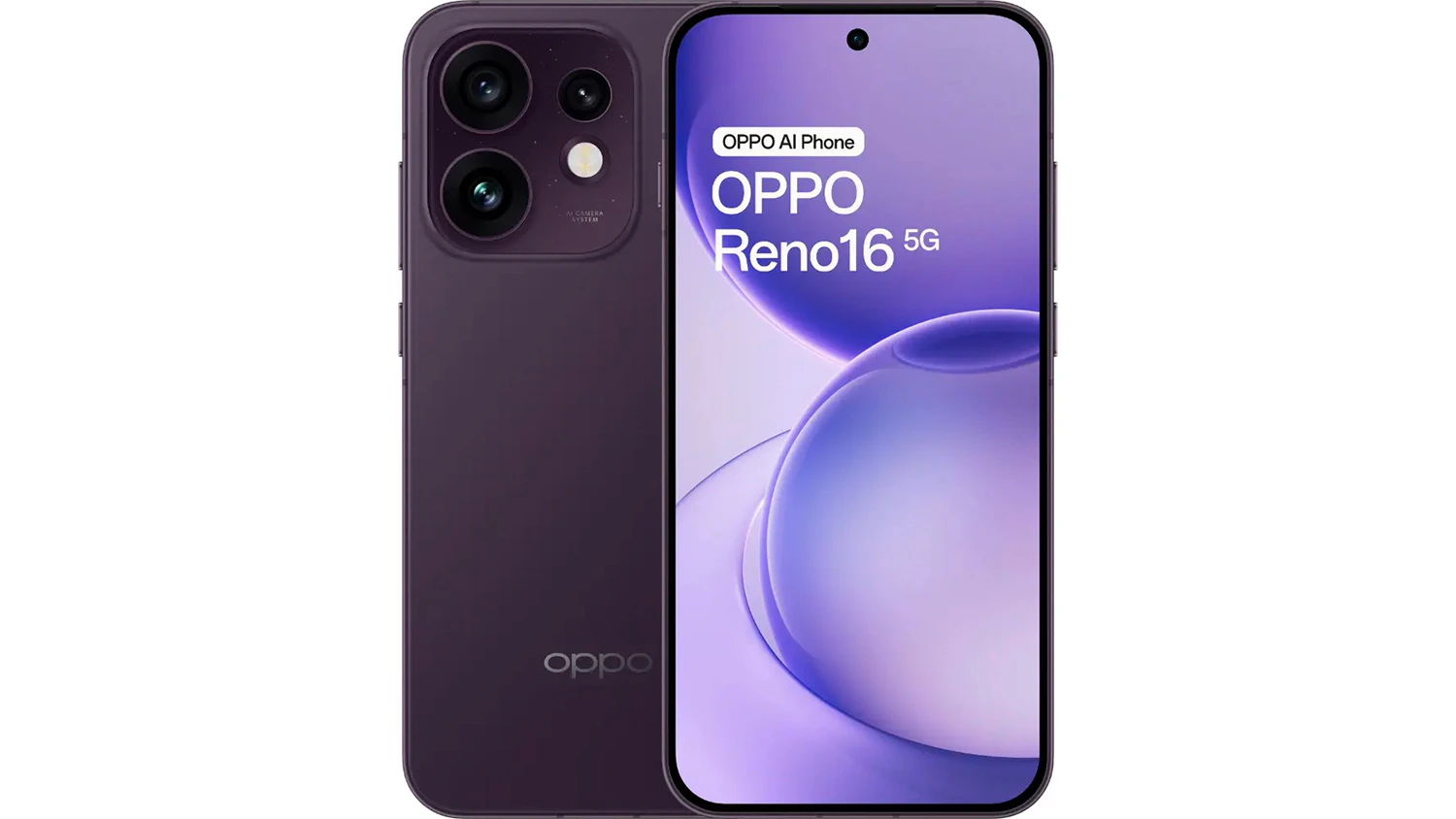 Mobiln&iacute; telefon OPPO Reno16 5G 8GB/512GB Purple Black