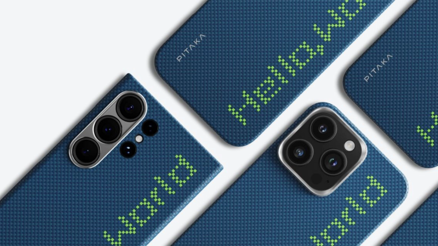 Telefóny s krytom Pitaka Tactile Woven