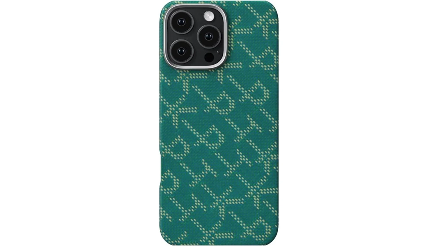 Kryt na iPhone 16 Pro Max Pitaka Tactile Woven červený