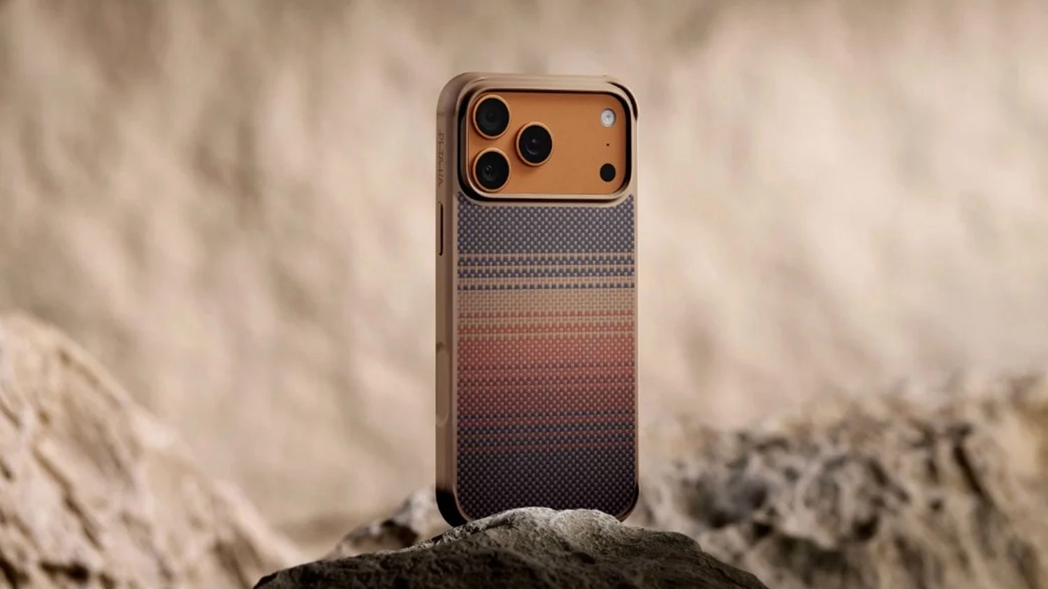 Kryt na mobil Pitaka Aramid ProGuard Case Sunset na mobilu