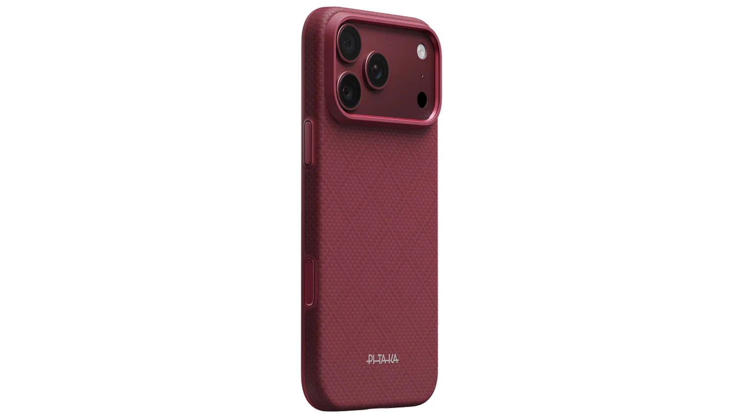 Kryt Pitaka Summa Case Burgundy iPhone 18 Pro Max