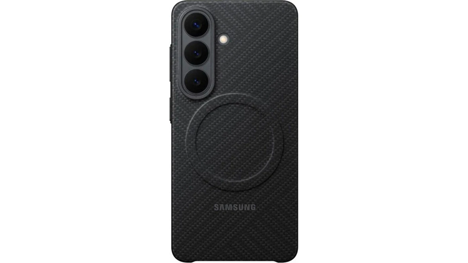 Karbónový kryt na telefón s magnetom Samsung S26 Dark Gray