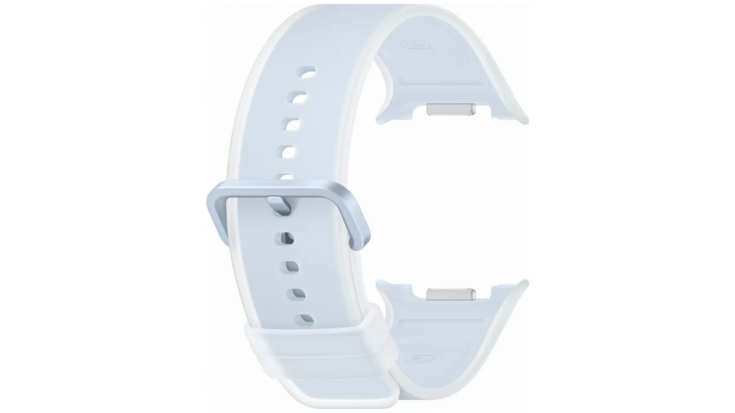 Řem&iacute;nek na hodinky Samsung Watch9 Silicone Band M/L Blue