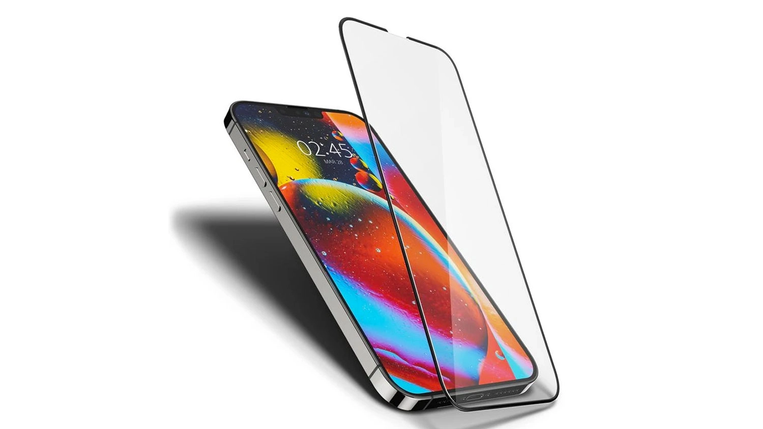 Ochranné sklo Spigen Glass tR Slim HD iPhone 13/13 Pro