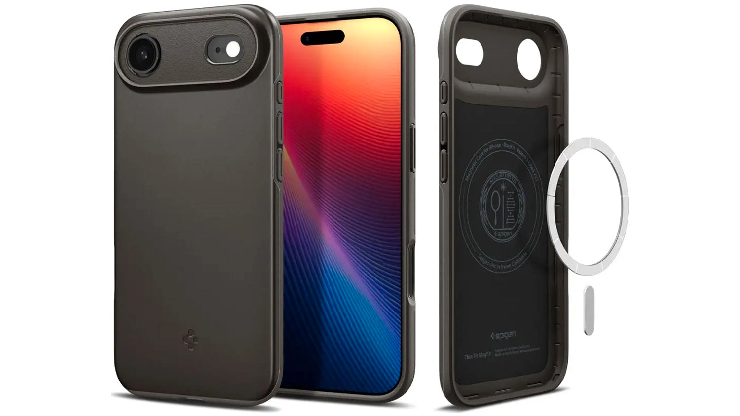 Kryt na mobil Thin Fit MS iPhone Air Gunmetal