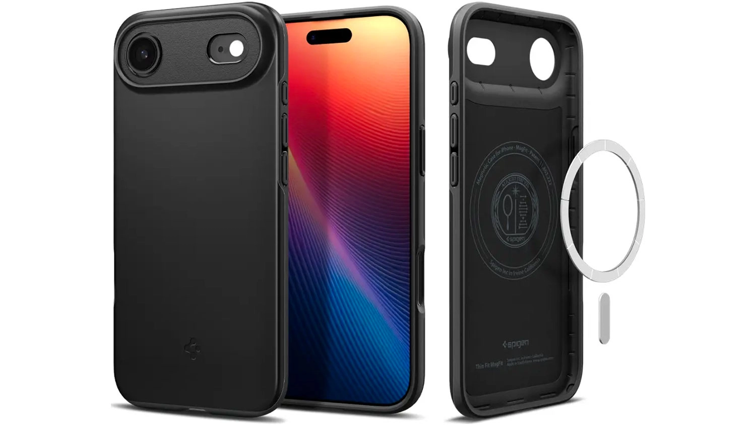Kryt na mobil Thin Fit MS iPhone Air Black
