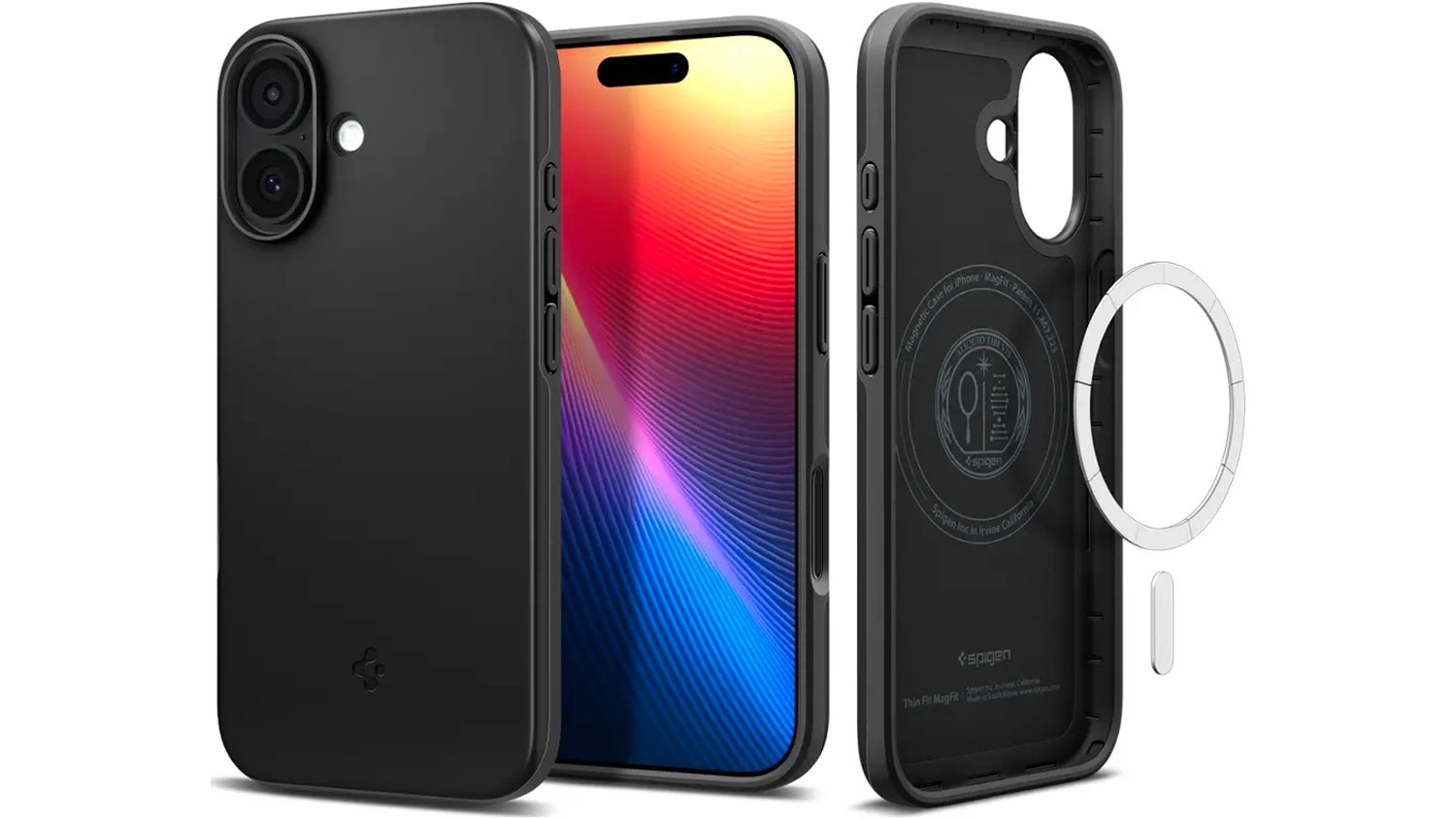 Kryt na mobil Thin Fit MS iPhone 17 Black