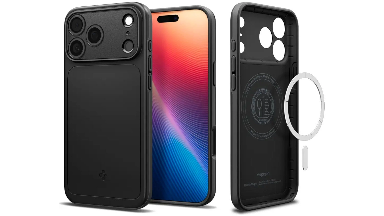 Kryt na mobil Thin Fit MS iPhone 17 Pro Black