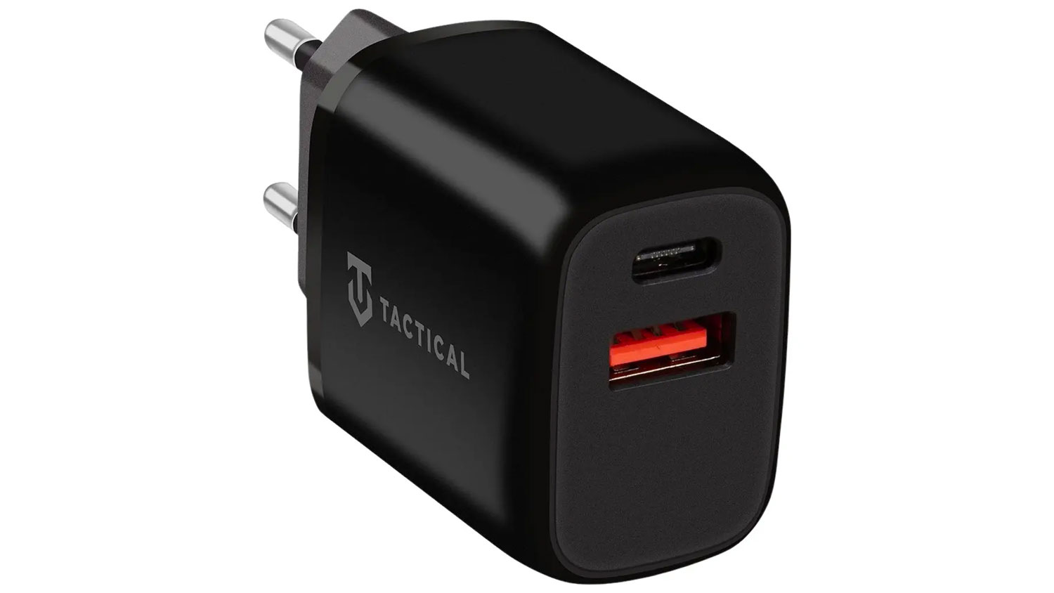 Nabíjecí adaptér Tactical Base Plug Dual 20 W Black