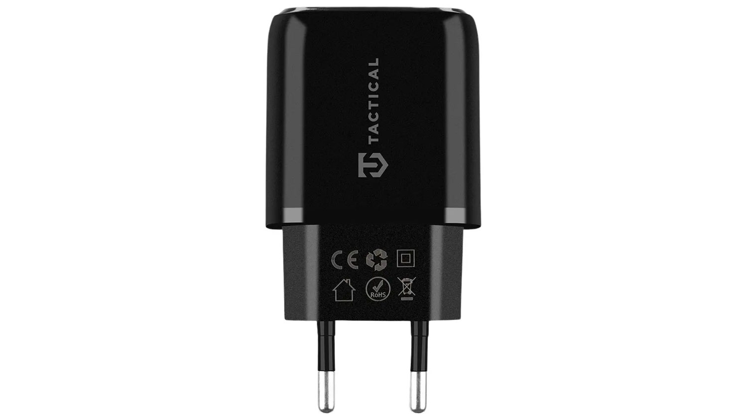 Nabíjecí adaptér Tactical Base Plug Dual 20 W Black boční pohled