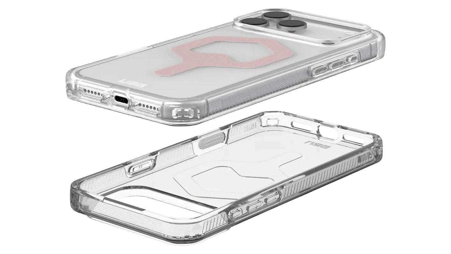 Kryt na mobil Plyo MS case iPhone 17 Pro Max Ice/Rose Gold