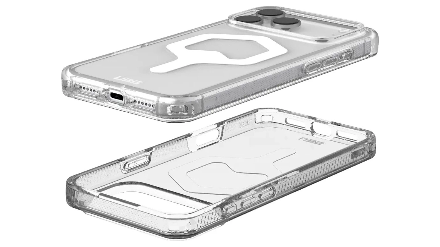 Kryt na mobil Plyo MS case iPhone 17 Pro Max Ice/White