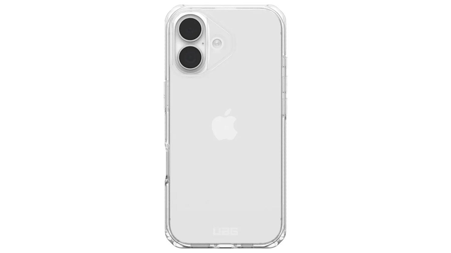 Mobil v obale UAG Plyo MS case iPhone s morskou vodou v pozadí.