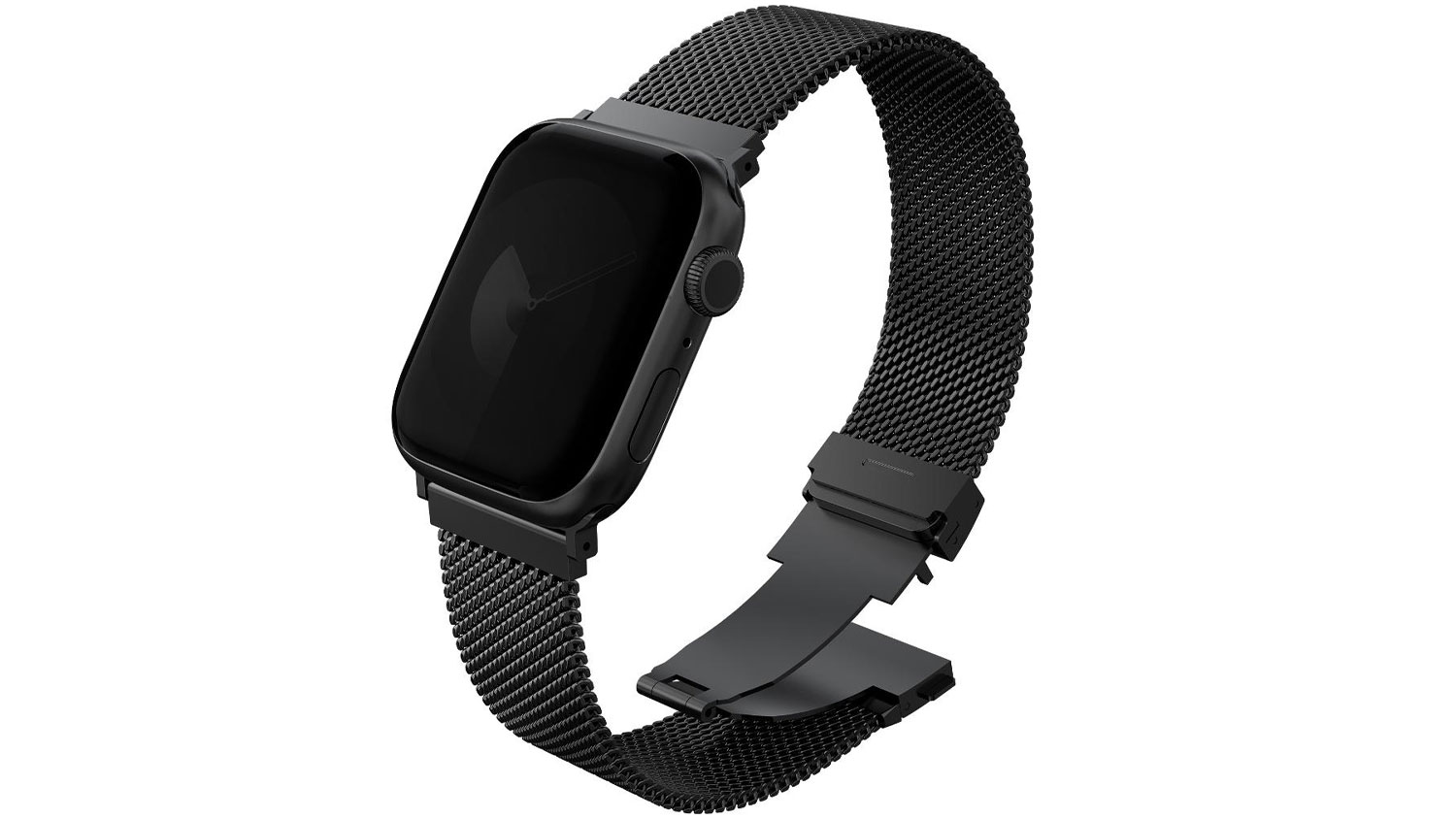 Řemínek na hodinky UNIQ Dante Apple Watch 44 – 49 mm Graphite black
