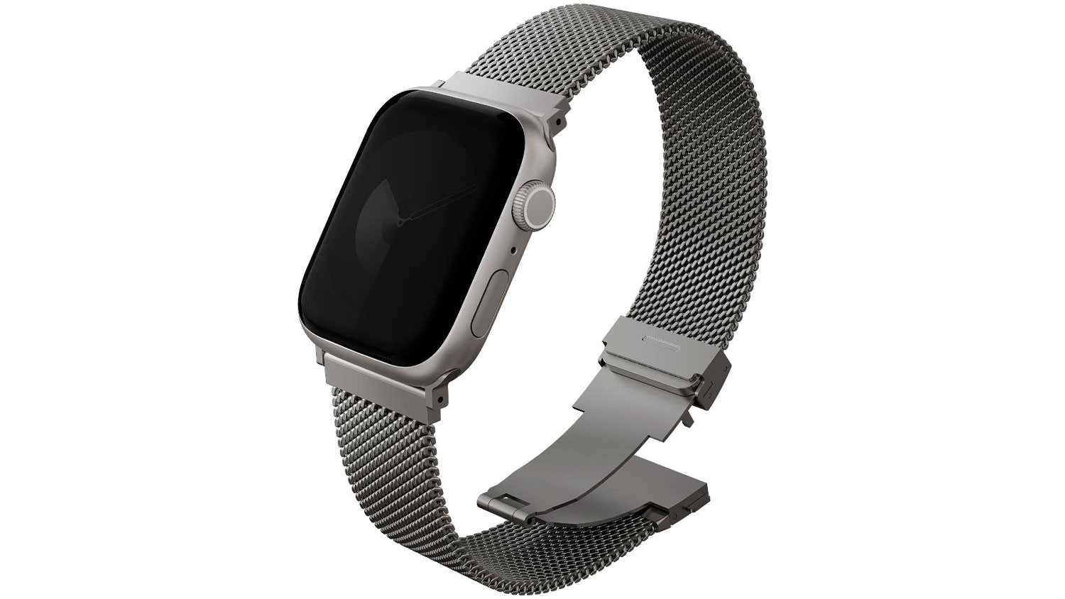 Řemínek na hodinky UNIQ Dante Apple Watch 44 – 49 mm Silver