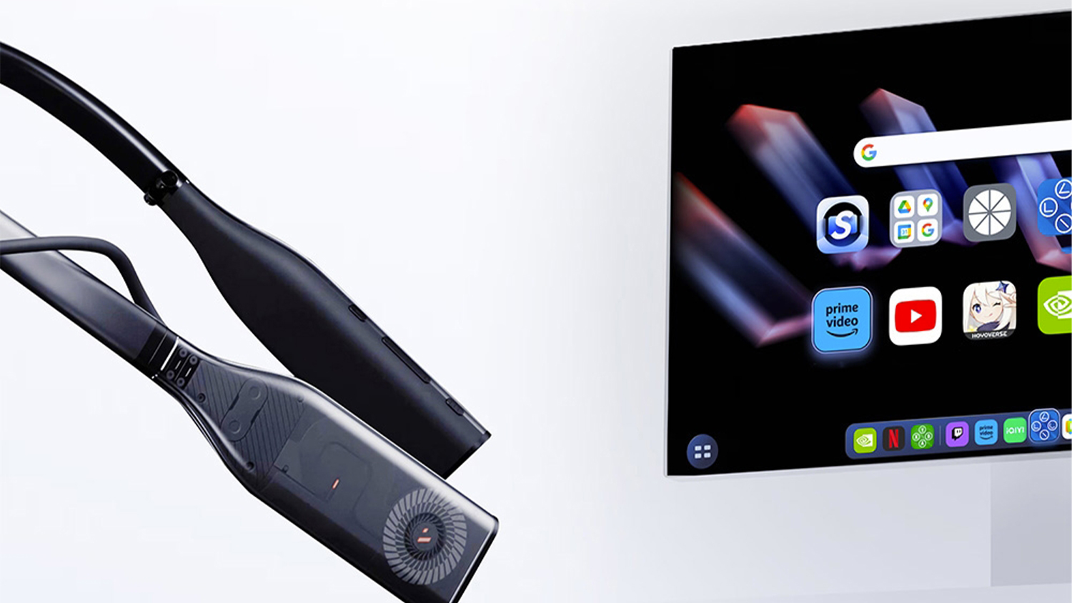 Nákrčník VITURE Pro 256GB u monitoru