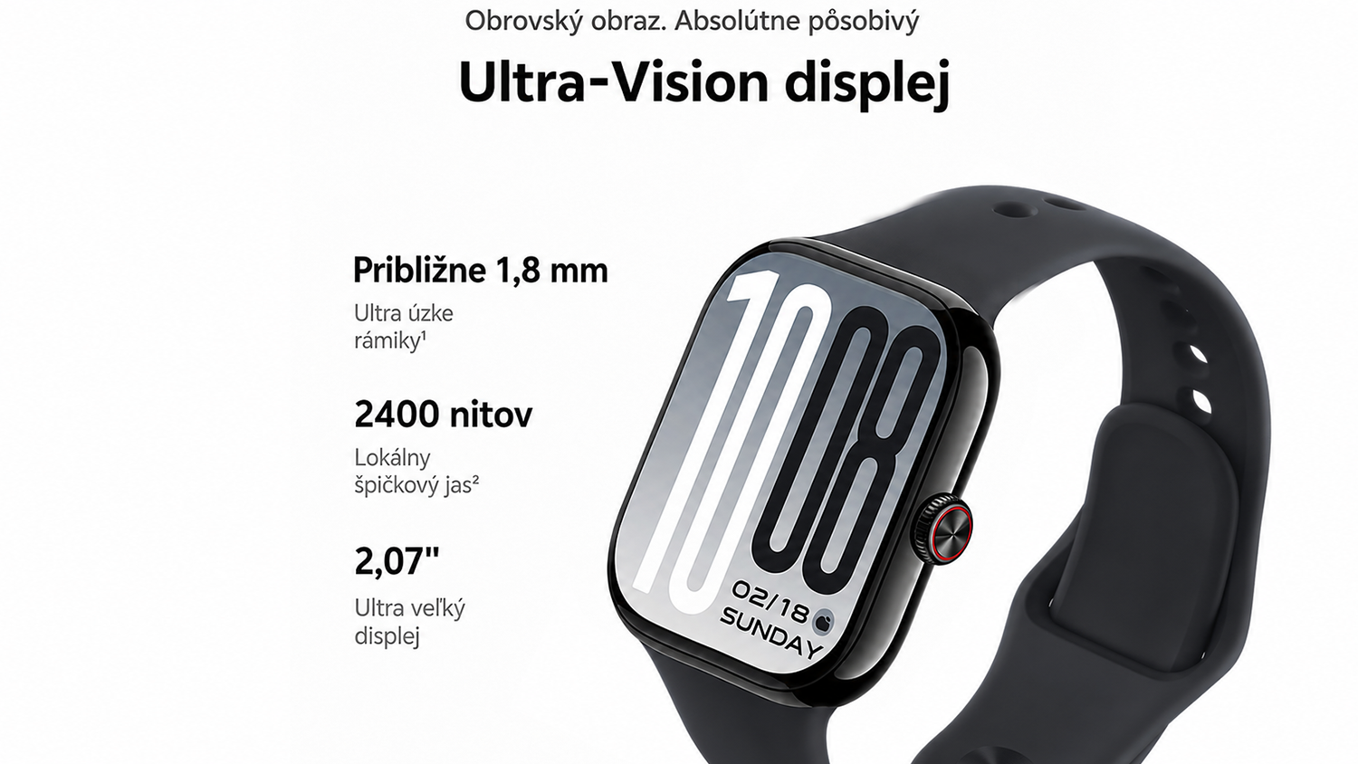 Displej hodiniek Vivo WATCH GT 2