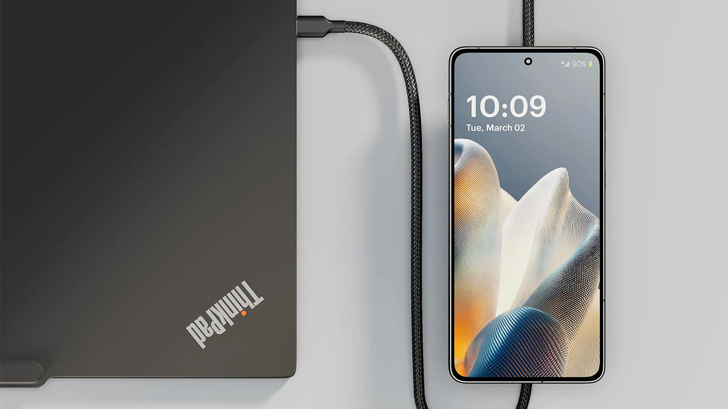 Telefon a notebook na nab&iacute;ječce Zens