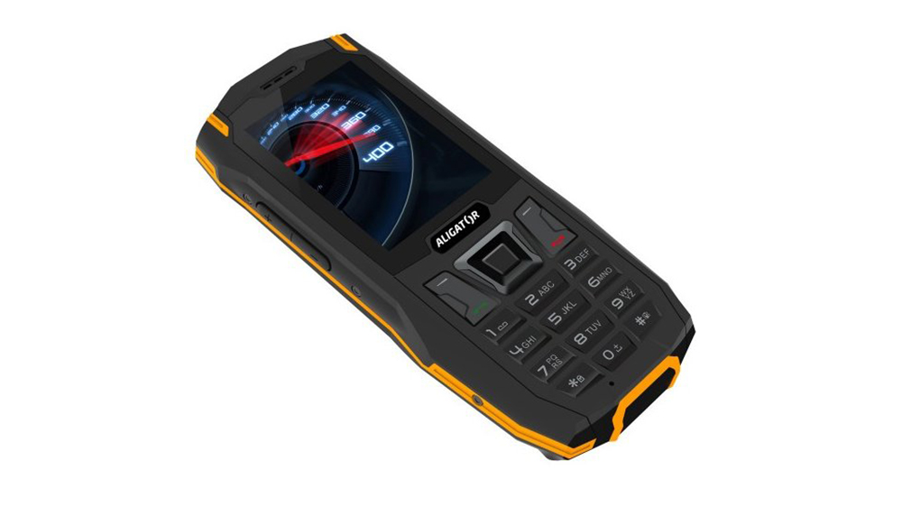 Mobilní telefon Aligator K50 eXtremo černo-červený