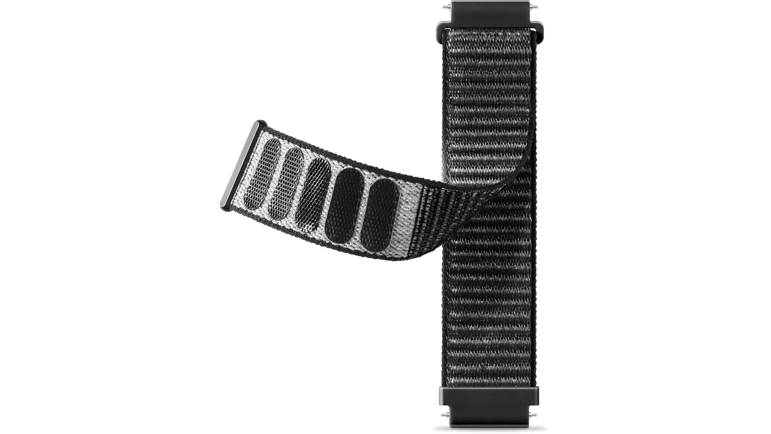 Náhradní řemínek ALIGATOR nylonový 20 mm černý
