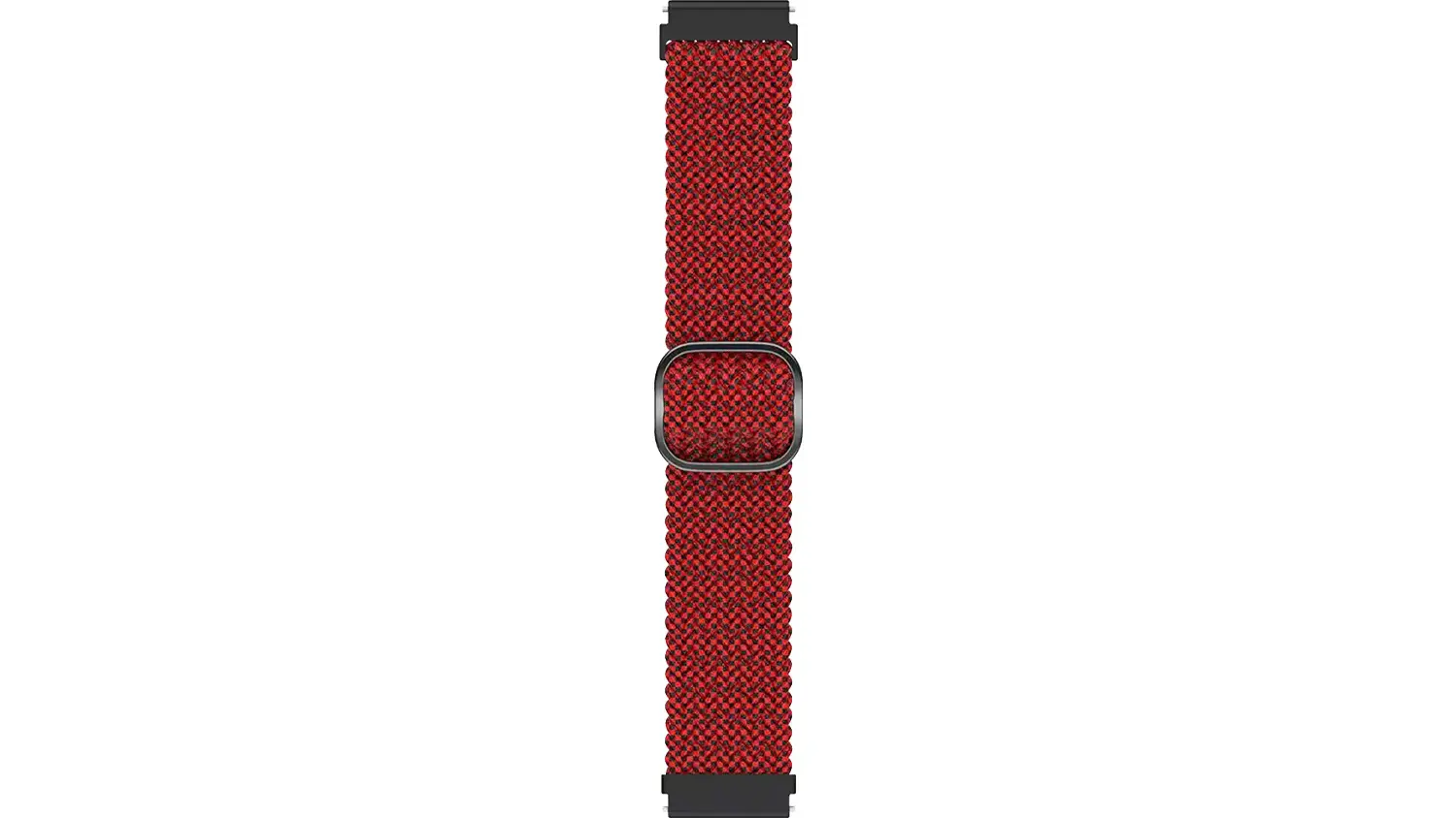 Náhradní textilní řemínek ALIGATOR 22 mm v černo-vínovém provedení