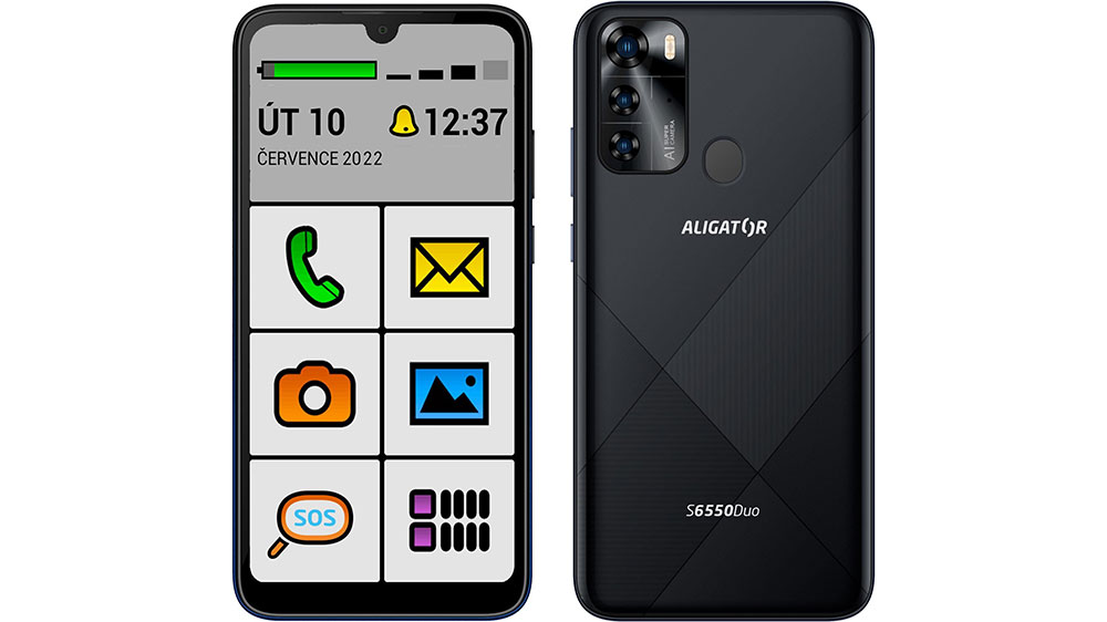 Smartphone Aligator S6500 Senior Dual SIM
