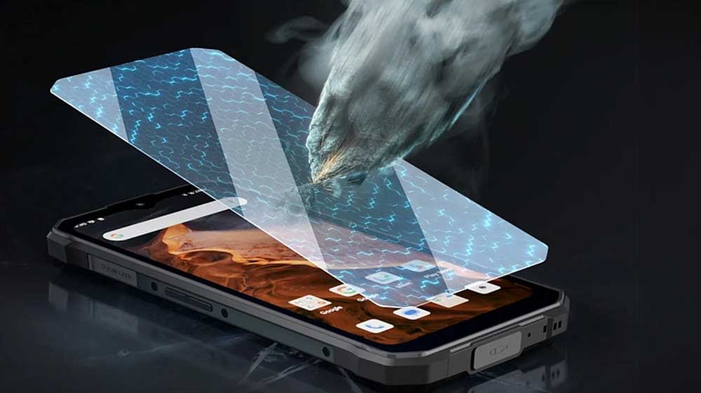 Displej mobilního telefonu Aligator Hotway T7 8/128 GB chrání ochranné sklo Dragonstrail Glass_03