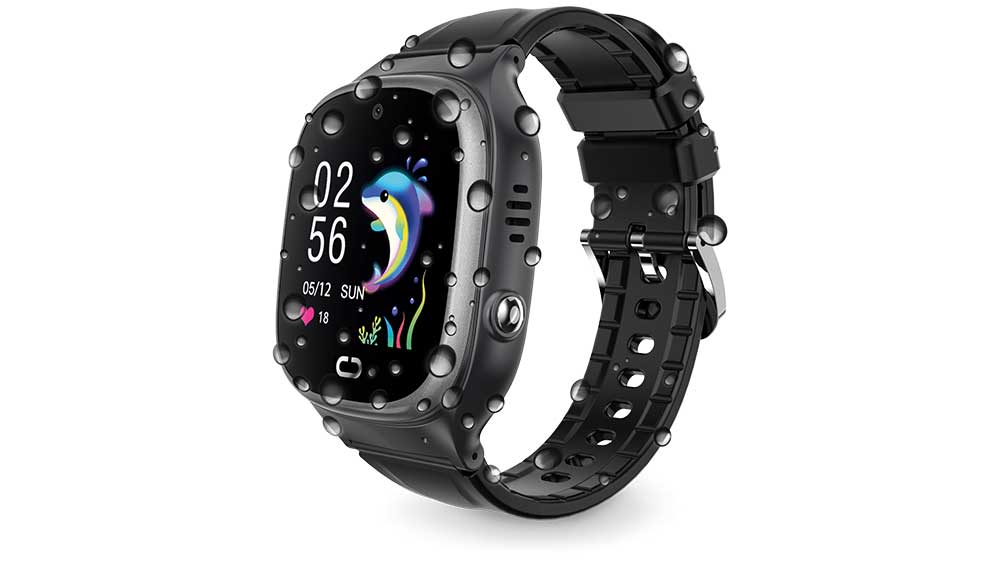 Chytré hodinky Aligator Watch Junior 2 Black zvládnou i déšť_04
