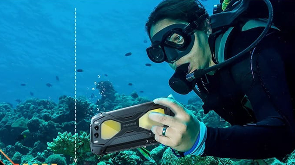 Chytrý telefon Aligator Blackview BV7300 při focení pod vodou_04