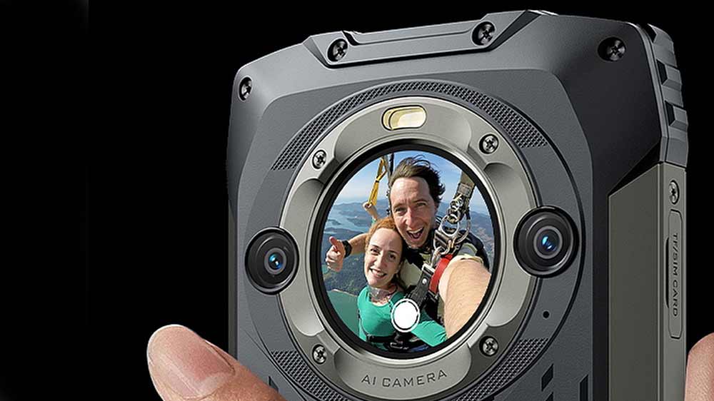 Zadní sekundární displej na mobilním telefonu Aligator Blackview BV9300 Pro_03