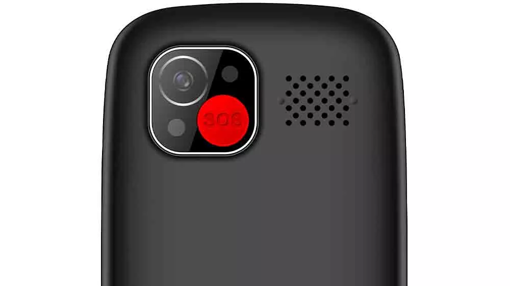 Detail na SOS tlač&iacute;tko telefonu Aligator A775 Senior_03
