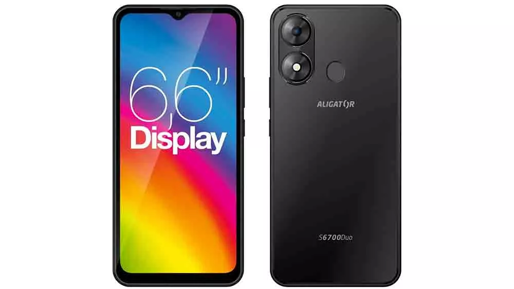 Mobilní telefon Aligator S6700 Duo 4/128GB, černý_01