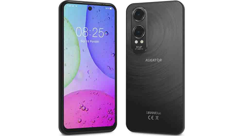 Smartphone Aligator S8000 Duo 4/128 GB černý_01
