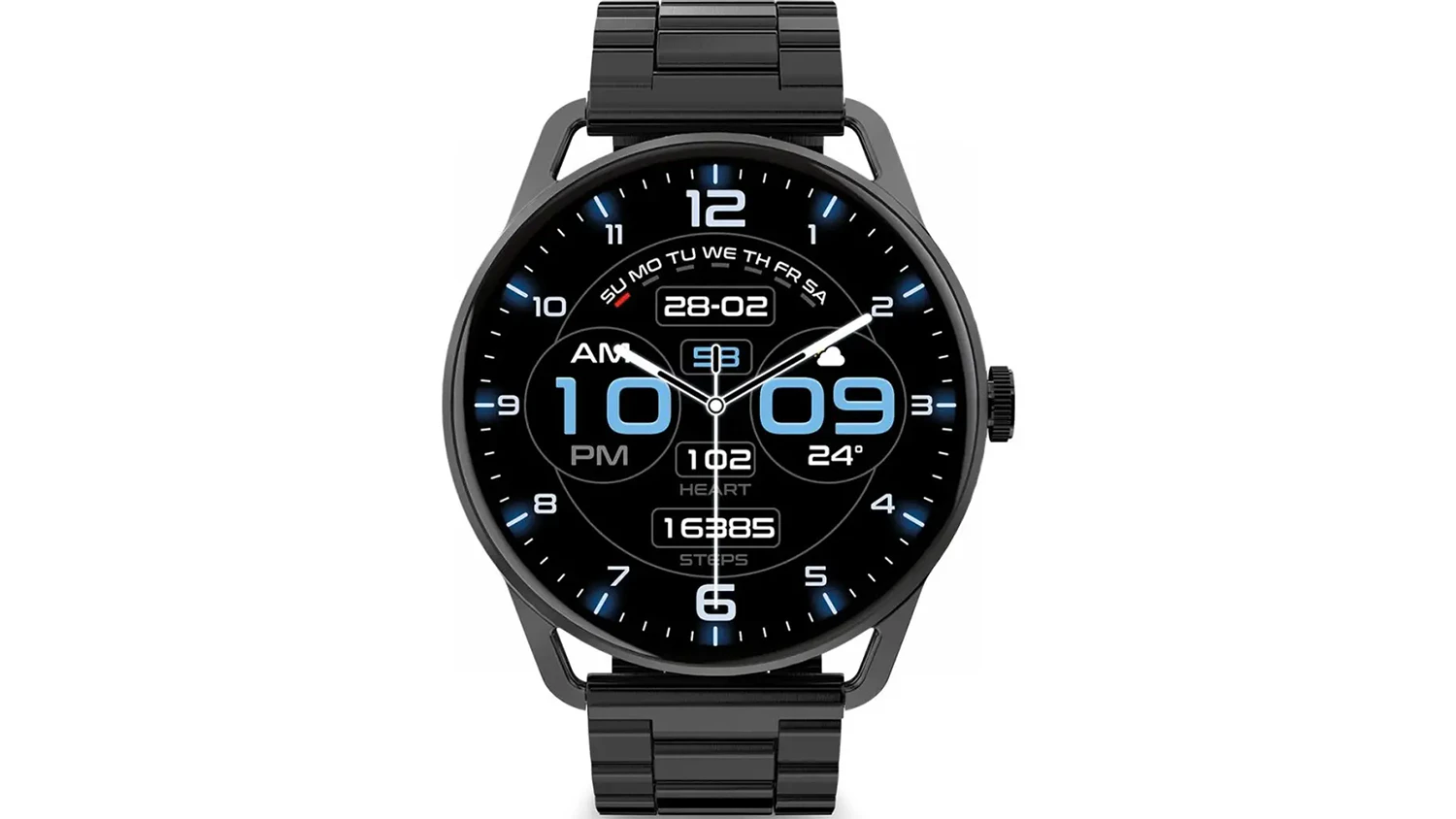Chytré hodinky Aligator Watch AMOLED Pro Black