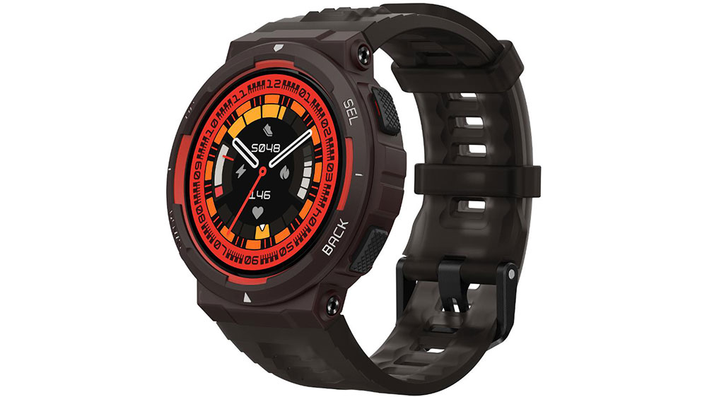 Chytré hodinky ACTIVE EDGE LAVA BLACK AMAZFIT_01