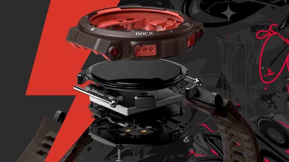 Hodinky Amazfit Active Edge rozebran&eacute; na vrstvy_05