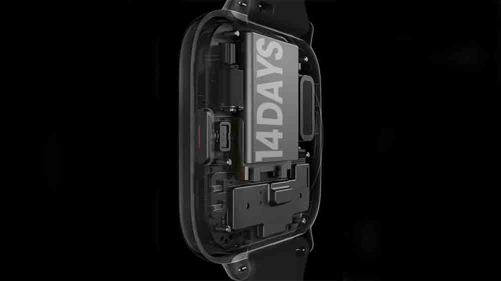 Vizualizace výdrže baterie hodinek Amazfit Active_04