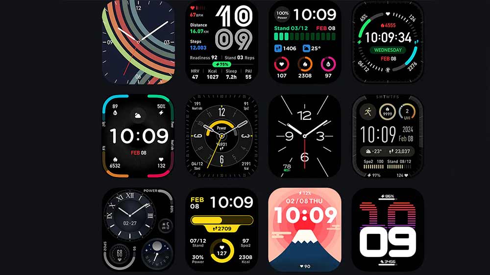 Chytr&eacute; hodinky Amazfit Bip 6 nab&iacute;z&iacute; velk&yacute; v&yacute;běr cifern&iacute;ků_04