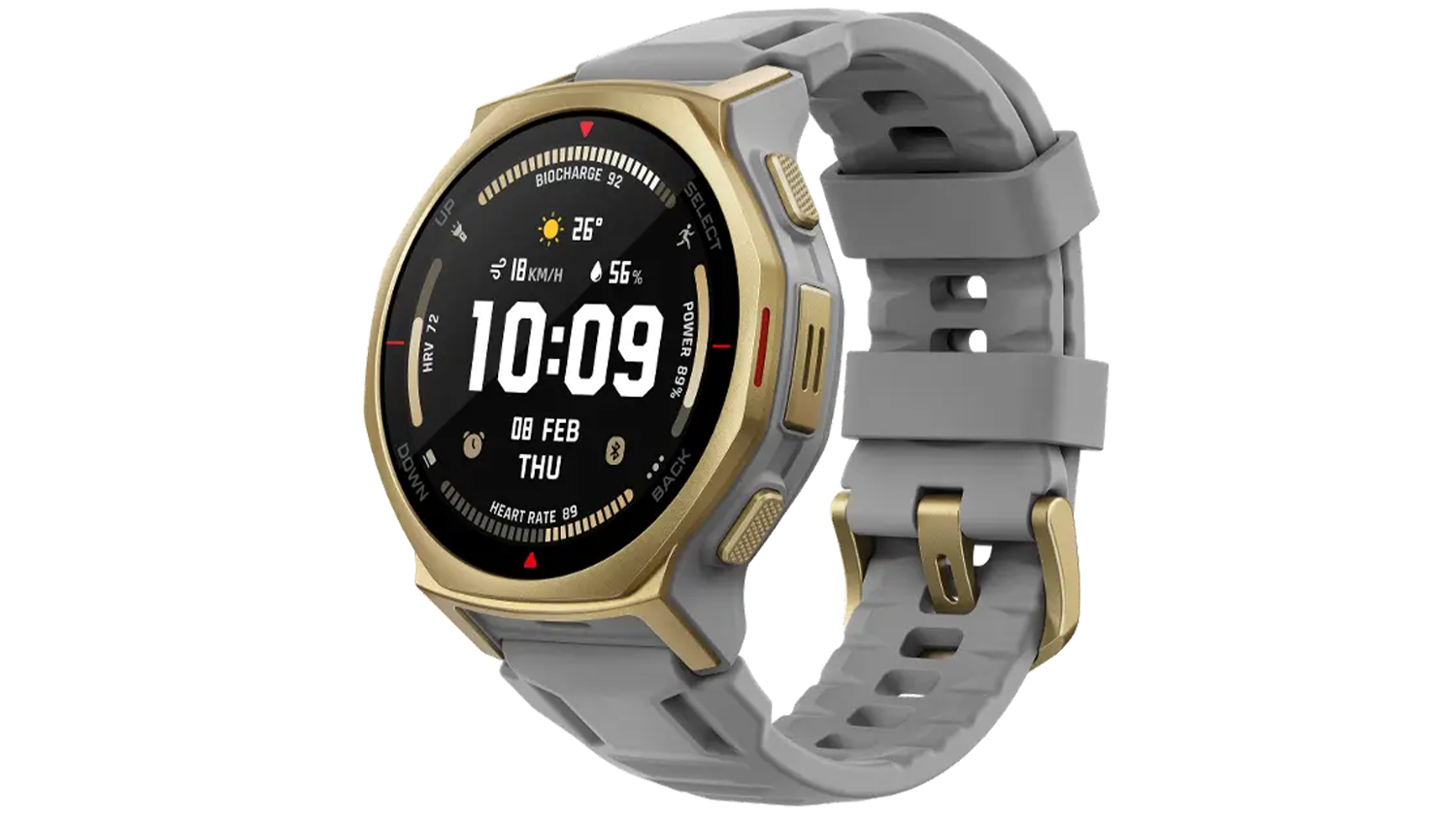 Smart hodinky Amazfit T-Rex 3 Pro 44 mm Arctic Gold