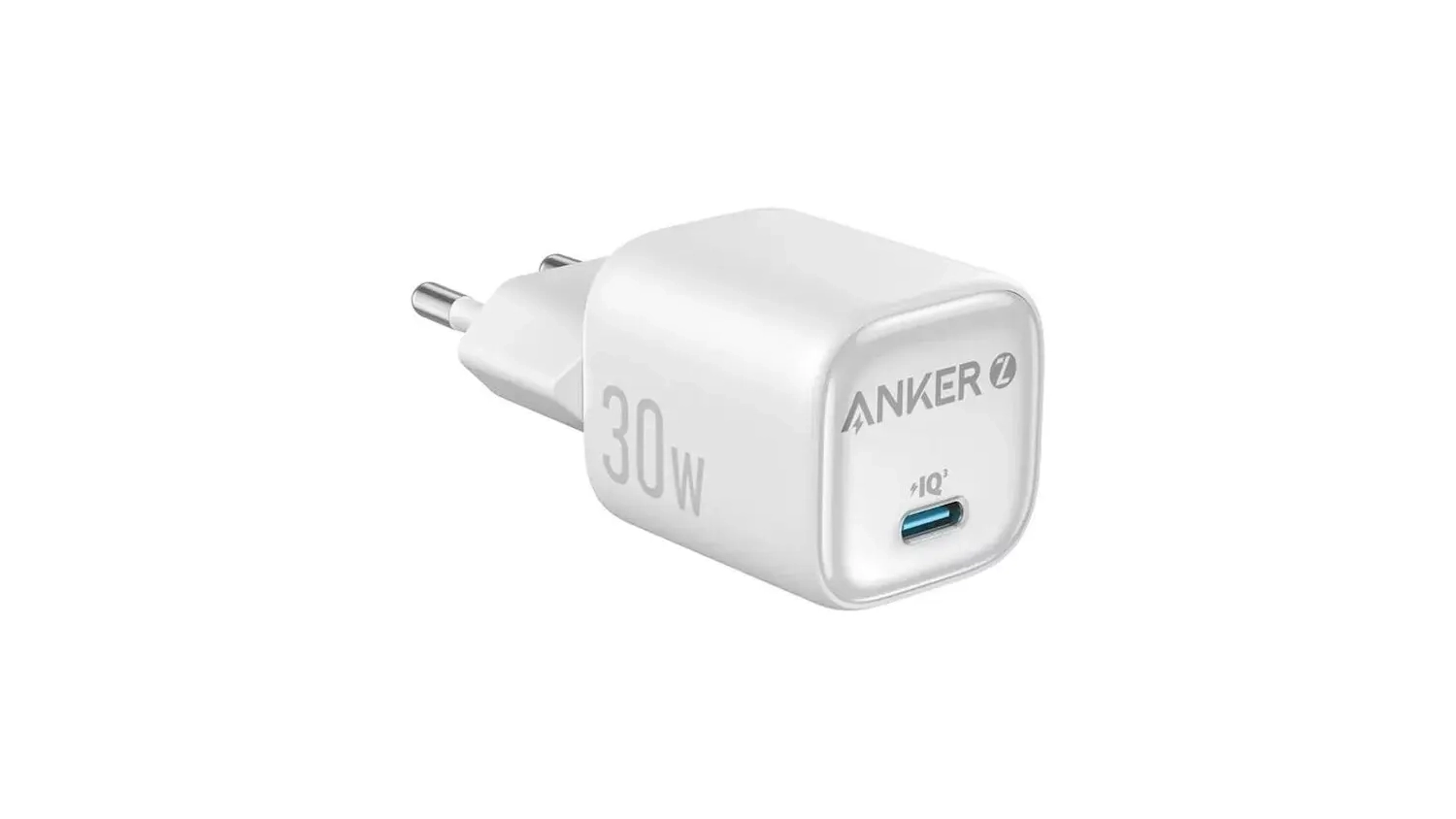 Nab&iacute;jačka Anker Zolo 30W USB-C biela zadn&yacute; pohľad