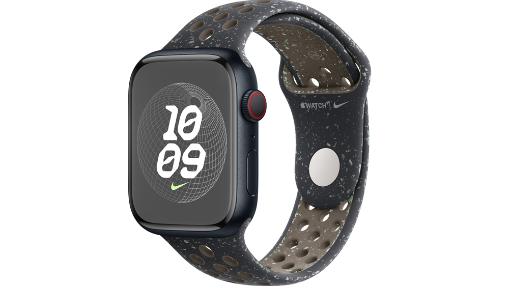 Výměnný řemínek pro hodinky Apple Sport Band Nike 45 M/L Midnight